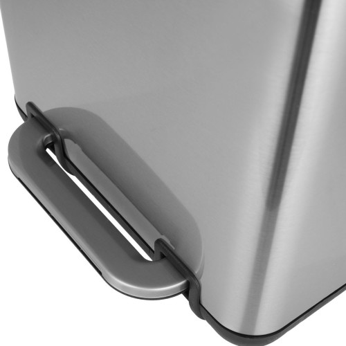 Estia ESTIA ΧΑΡΤΟΔΟΧΕΙΟ ΜΠΑΝΙΟΥ CUBIC SOFT CLOSE 6lt ΙΝΟΞ