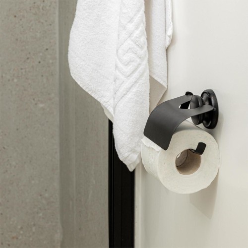 Estia ESTIA ΧΑΡΤΟΘΗΚΗ ΜΕΤΑΛΛΙΚΗ ΜΕ ΒΕΝΤΟΥΖΑ ΜΑΥΡΗ