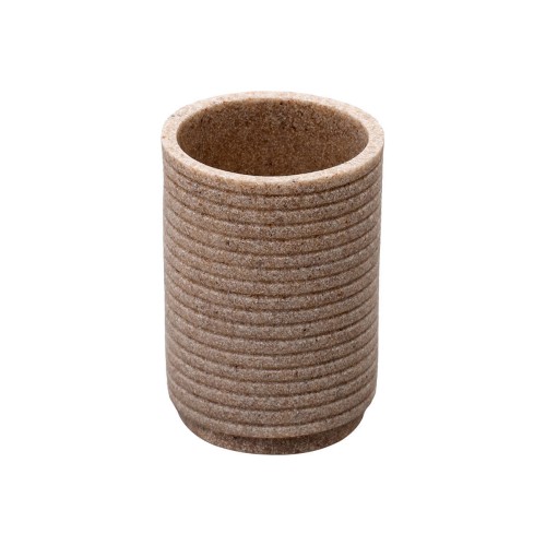 Estia Ποτήρακι μπάνιου BEIGE Ρητίνης Μπέζ