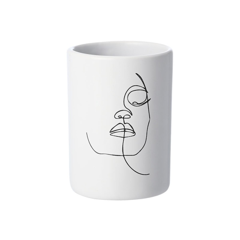 Estia Ποτηράκι μπάνιου LINE ART Λευκό