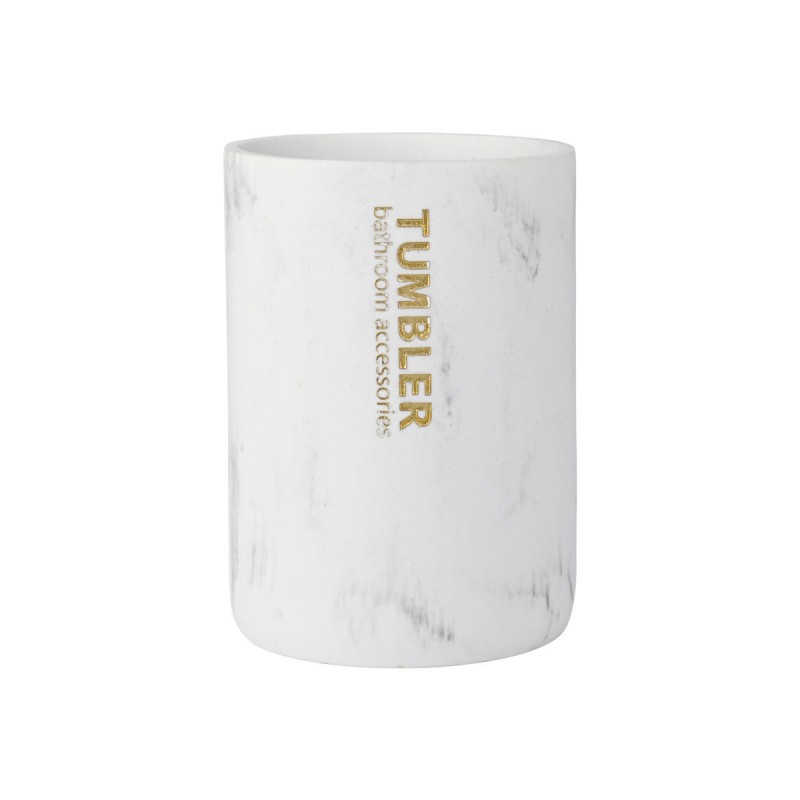 Estia Ποτηράκι μπάνιου MARBLE Ρητίνης