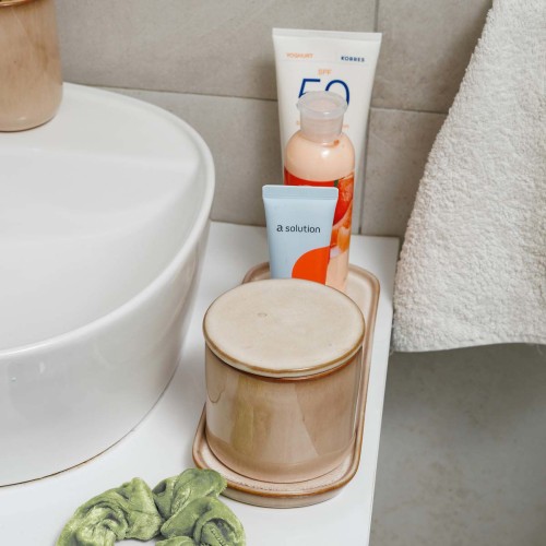 Estia Δίσκος μπάνιου SATIN κεραμικός 26x11x2cm