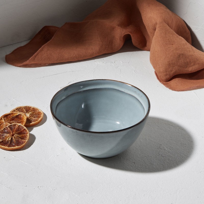 Estia ESTIA ΜΠΟΛ DELINE STONEWARE 15cm PACIFIC