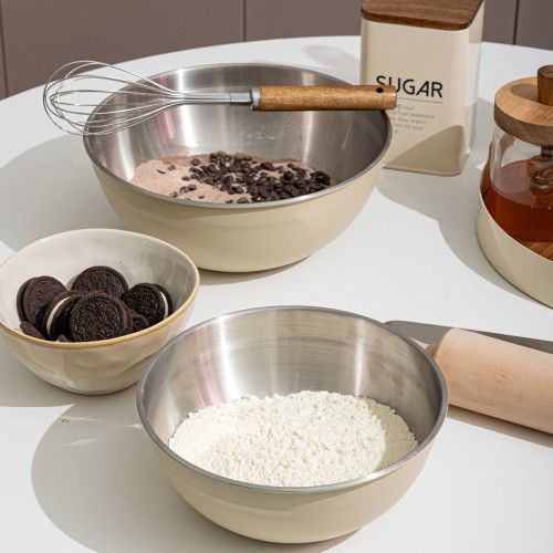 Estia ESTIA ΜΠΟΛ ΑΝΑΜΕΙΞΗΣ ALLURE ΑΝΟΞΕΙΔΩΤΟ 20cm IVORY