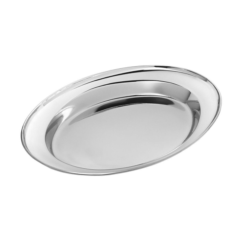 Estia Πιατέλα σερβιρίσματος ανοξείδωτη Οβάλ βαθία 30x20cm