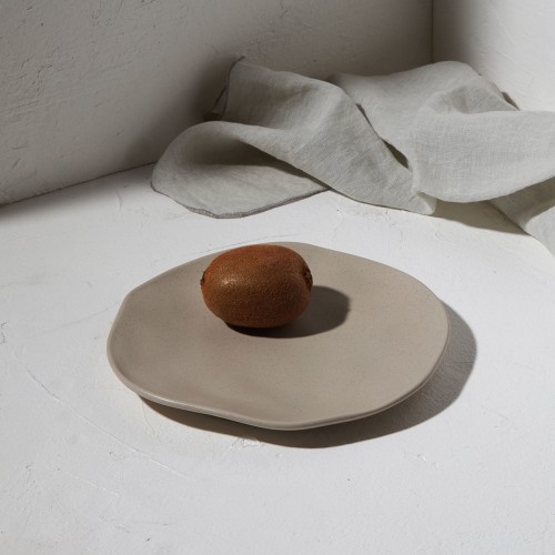 Estia ESTIA ΠΙΑΤΟ ΡΗΧΟ MARE STONEWARE 22cm VANILLA