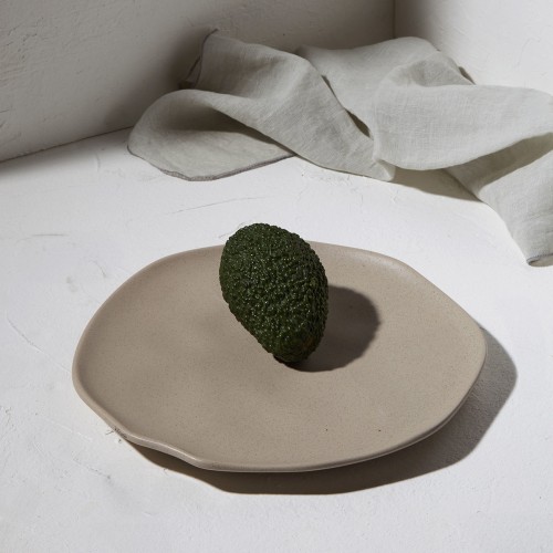 Estia ESTIA ΠΙΑΤΟ ΡΗΧΟ MARE STONEWARE 27cm VANILLA