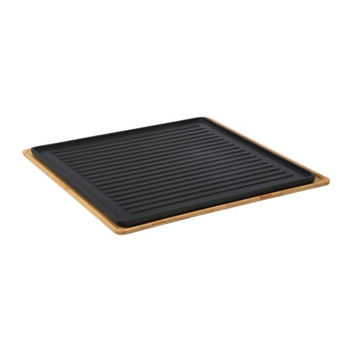 Estia Βάση για μαντεμένια πλάκα ψησίματος Bamboo 38x38cm