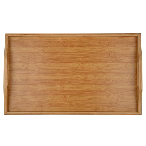 Estia Δίσκος σερβιρίσματος Bamboo Essentials 50x30x21cm με αναδιπλούμενα πόδια