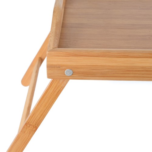 Estia Δίσκος σερβιρίσματος Bamboo Essentials 50x30x21cm με αναδιπλούμενα πόδια