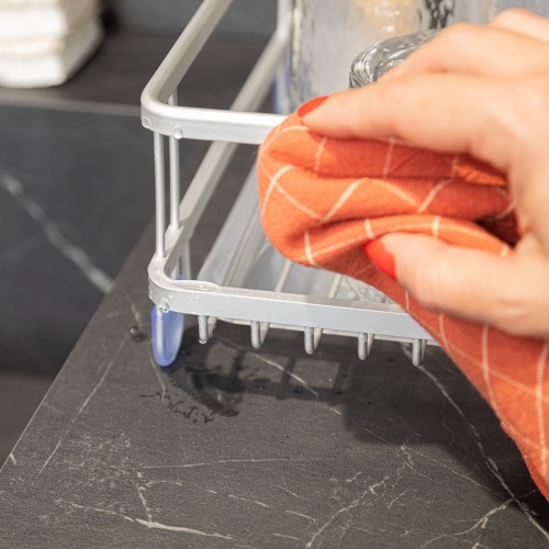 Estia Πιατοθήκη αλουμινίου 12x50x30 με διαφανή δίσκο