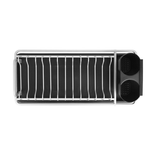 Estia Πιατοθήκη αλουμινίου 40x19x12cm με Μαύρο δίσκο