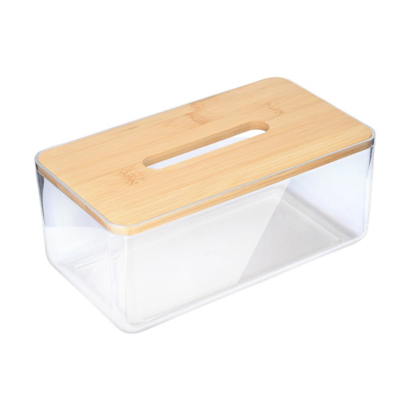 Estia Θήκη για χαρτομάντηλα BAMBOO ESSENTIALS 23x13x10cm