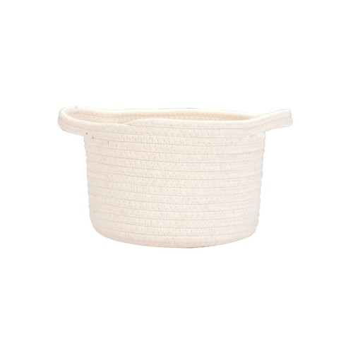 Estia Καλάθι κρεμαστό BLANCA 20x20x15cm Λευκό