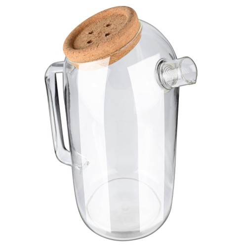 Estia Κανάτα γυάλινη 1800ml με καπάκι φελλού