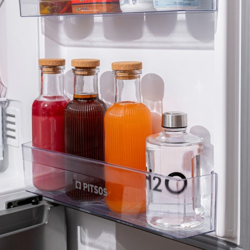 Estia Μπουκάλι γυάλινο 1000ml με καπάκι φελλού διάφανο