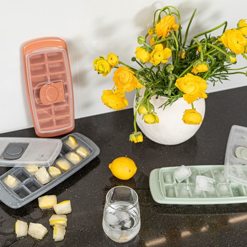 Estia Παγοθήκη πλαστική 14 θέσεων με καπάκι Σάπιο Μήλο