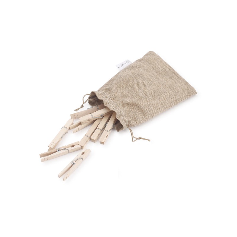 Estia Μανταλάκια ξύλινα 24 τεμ.