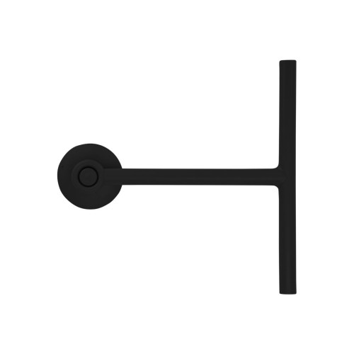 Estia Υαλοκαθαριστήρας μπάνιου με βεντούζα Μαύρος