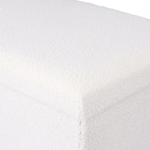 Estia Σκαμπό Cube Tedy με αποθηκευτικό χώρο Λεύκο