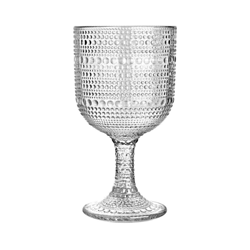 Estia Ποτήρι κρασίου Dots γυάλινο 375ml 