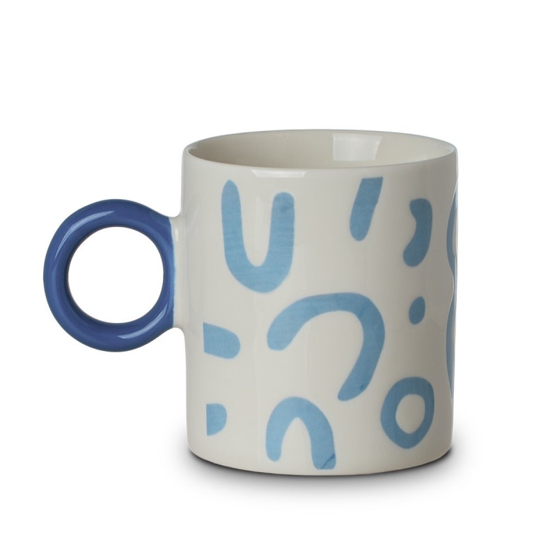 Estia Κούπα Mood Flow New Bone 450ml Μπλέ