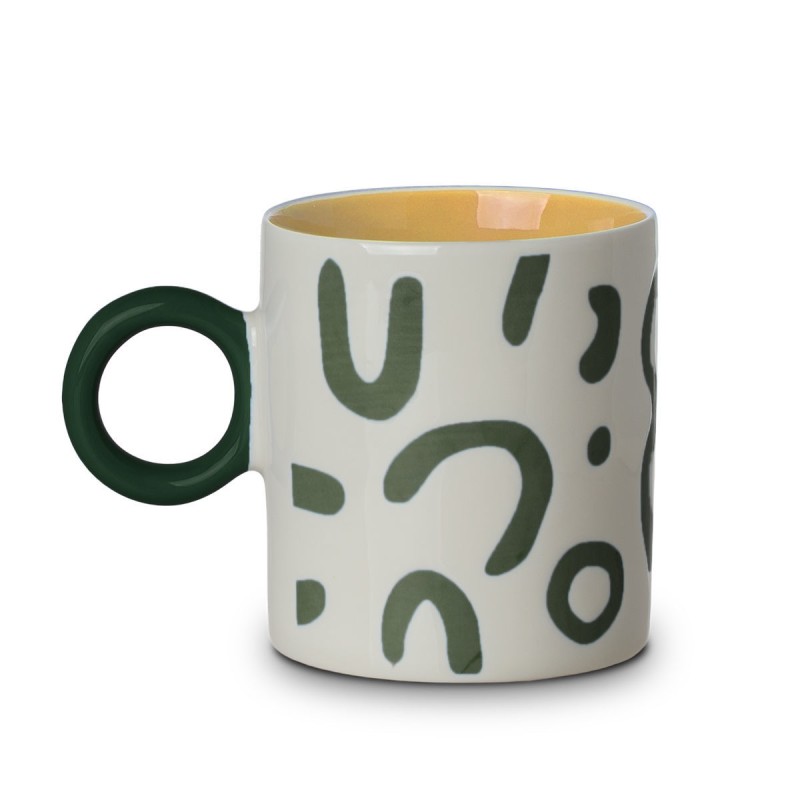 Estia Κούπα Mood Flow New Bone 450ml Πράσινη