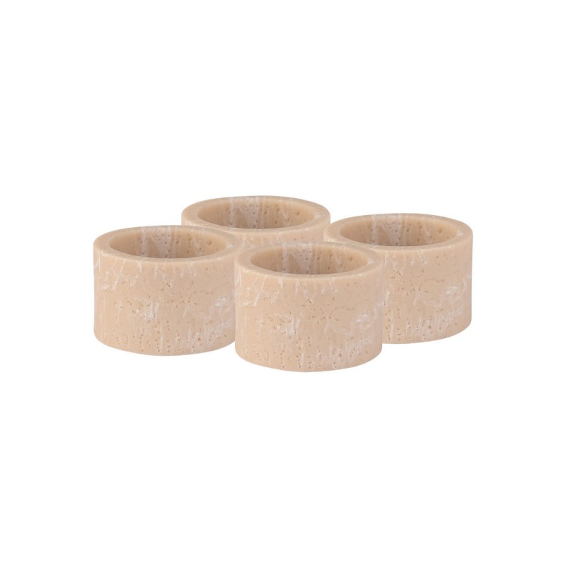 Estia Κρίκοι πετσέτας Traverine 5,2x3,2cm Σετ 4τμχ.