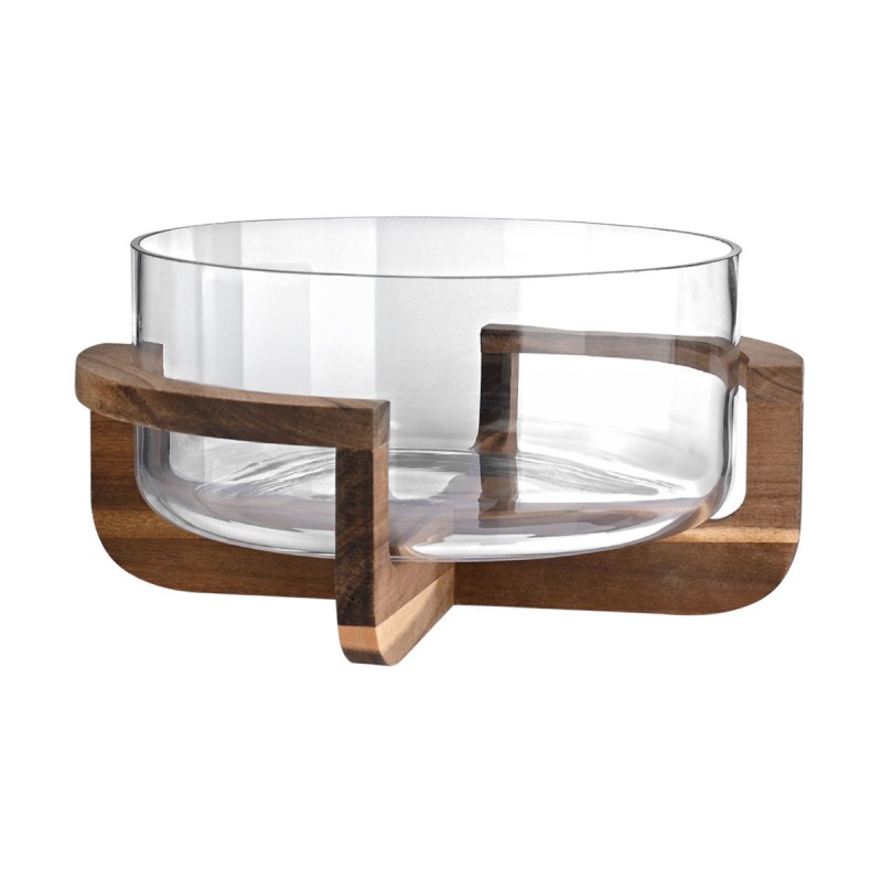 Estia Σαλατιέρα Allure με ξύλινη βάση 30CM