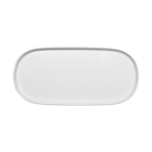 Estia ESTIA ΠΙΑΤΕΛΑ ΟΒΑΛ KYRA 36cm ΛΕΥΚΗ