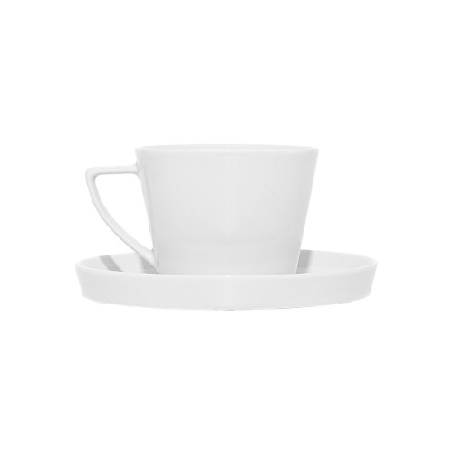 Estia ESTIA ΦΛΥΤΖΑΝΙ ΚΑΦΕ KYRA 220ml ΛΕΥΚΟ ΜΕ ΠΙΑΤΑΚΙ