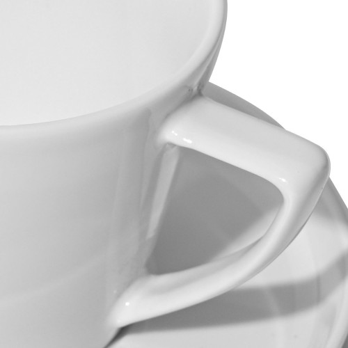 Estia ESTIA ΦΛΥΤΖΑΝΙ ΚΑΦΕ KYRA 220ml ΛΕΥΚΟ ΜΕ ΠΙΑΤΑΚΙ