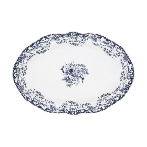 Estia ESTIA ΠΙΑΤΕΛΑ ΟΒΑΛ REVERIE 30cm BLUE