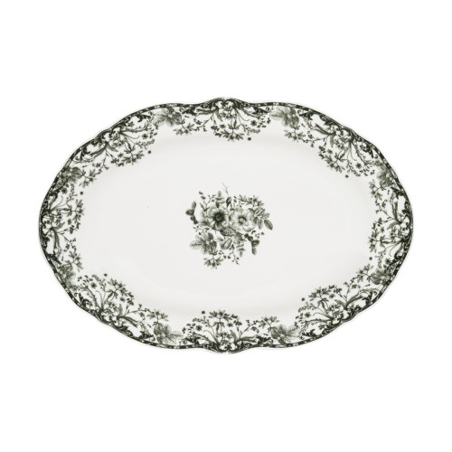Estia ESTIA ΠΙΑΤΕΛΑ ΟΒΑΛ REVERIE 30cm GREEN