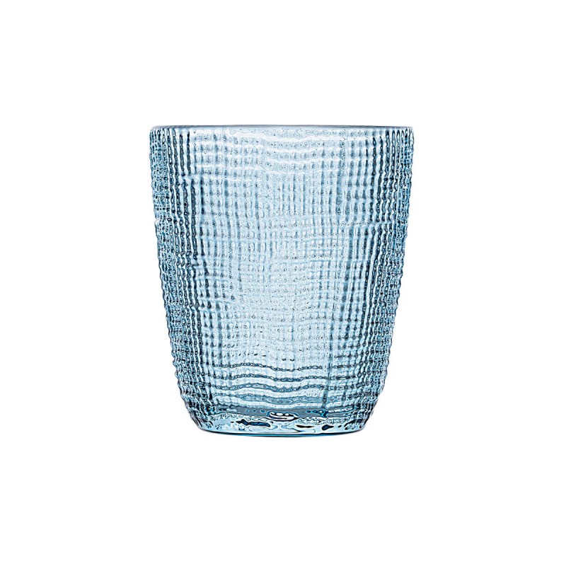 Estia ESTIA ΠΟΤΗΡΙ ΝΕΡΟΥ ΧΑΜΗΛΟ ΓΥΑΛΙΝΟ ROCHE 310ml ΜΠΛΕ