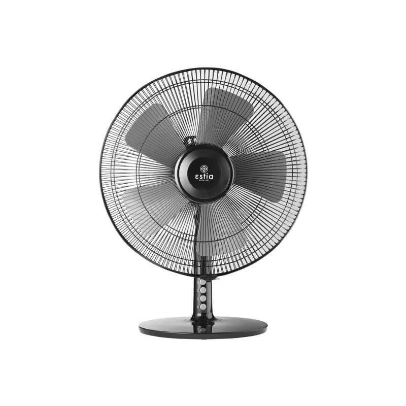 Estia ESTIA ΑΝΕΜΙΣΤΗΡΑΣ ΕΠΙΤΡΑΠΕΖΙΟΣ LEVANTO 40cm 55w ΜΑΥΡΟΣ