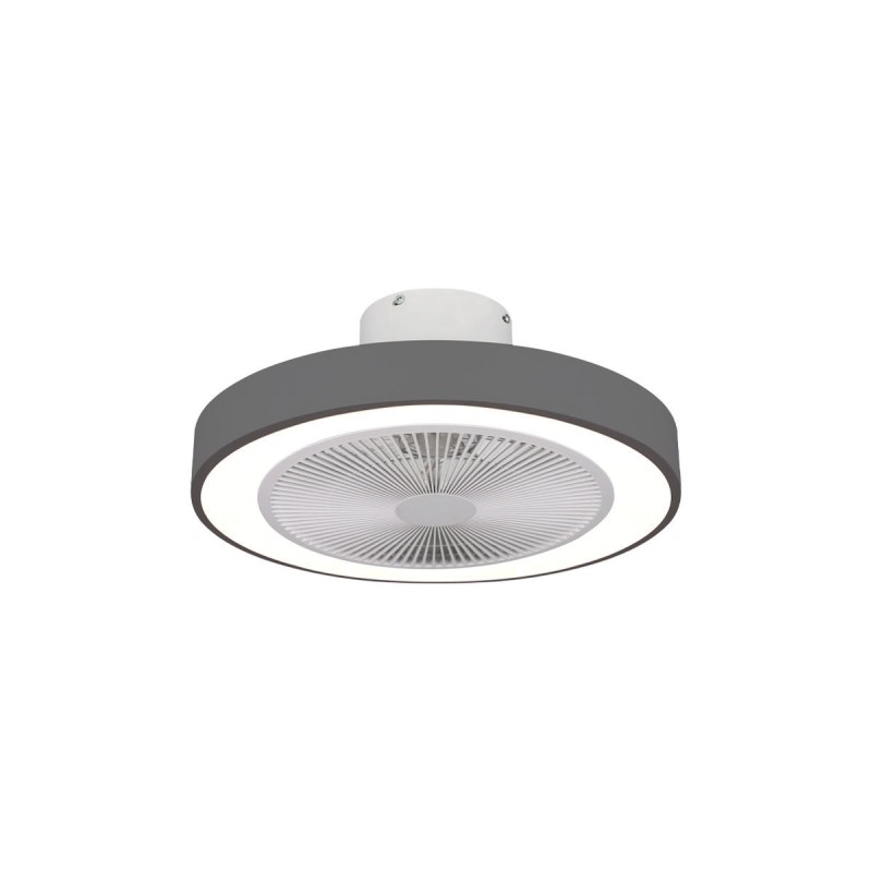 Estia ESTIA ΑΝΕΜΙΣΤΗΡΑΣ ΟΡΟΦΗΣ HALO FLOW 50cm 15w ΜΕ CCT LED ΦΩΤΙΣΜΟ 45W & ΤΗΛΕΧΕΙΡΙΣΤΗΡΙΟ ΓΚΡΙ