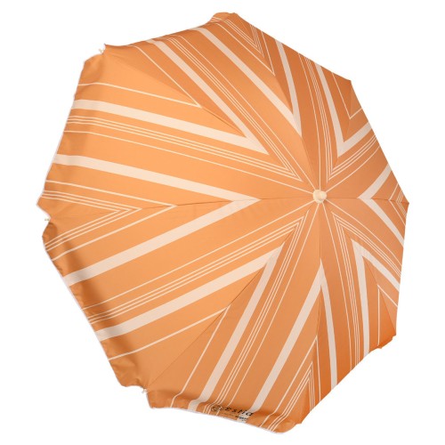 Estia ESTIA ΟΜΠΡΕΛΑ ΘΑΛΑΣΣΗΣ SUNSCAPE MIRAGE ΜΕ ΠΡΟΣΤΑΣΙΑ UPF 50+ ΜΕΤΑΛΛΙΚΗ 2m