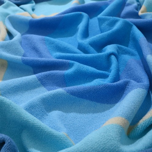 Estia ESTIA ΠΕΤΣΕΤΑ ΘΑΛΑΣΣΗΣ SERENE SHORES MICROFIBER ΣΤΡΟΓΓΥΛΗ 150cm