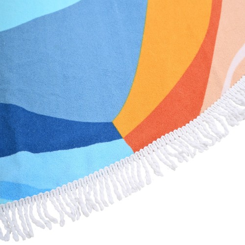 Estia ESTIA ΠΕΤΣΕΤΑ ΘΑΛΑΣΣΗΣ SERENE SHORES MICROFIBER ΣΤΡΟΓΓΥΛΗ 150cm