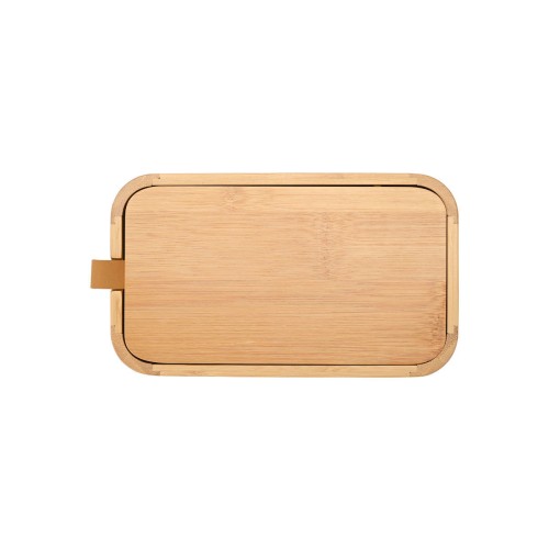 Estia ESTIA ΚΟΥΤΙ ΟΡΓΑΝΩΣΗΣ ΚΑΙ ΑΠΟΘΗΚΕΥΣΗΣ BAMBOO ESSENTIALS ΜΕ ΚΑΘΡΕΦΤΗ 23x13,50x4cm
