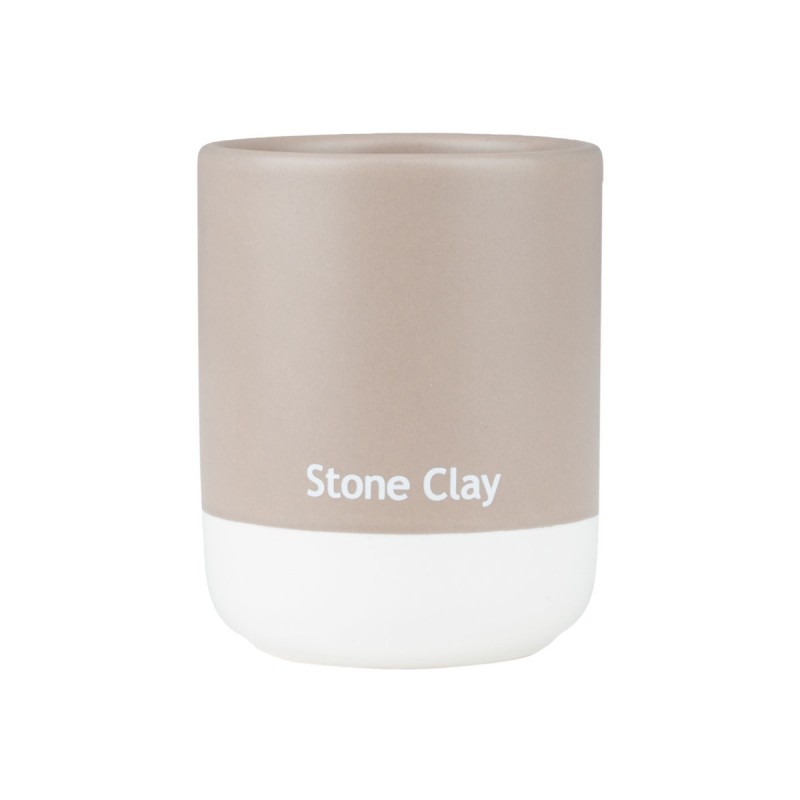 Estia ESTIA ΠΟΤΗΡΑΚΙ ΜΠΑΝΙΟΥ TONE LAB ΚΕΡΑΜΙΚΟ STONECLAY