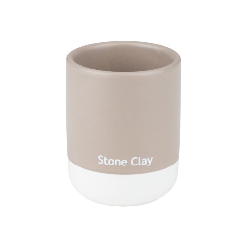 Estia ESTIA ΠΟΤΗΡΑΚΙ ΜΠΑΝΙΟΥ TONE LAB ΚΕΡΑΜΙΚΟ STONECLAY