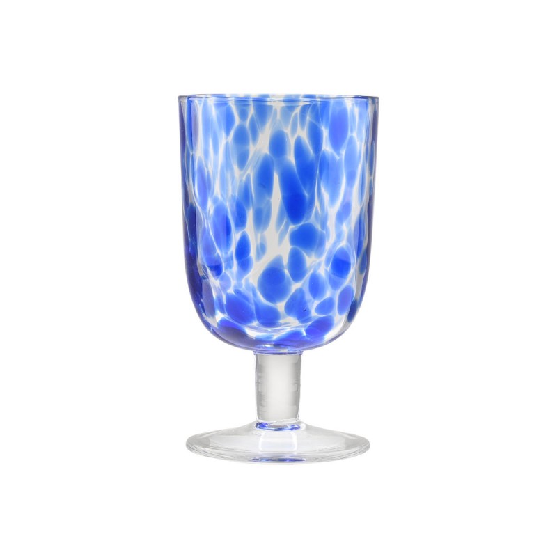 Estia ESTIA ΠΟΤΗΡΙ ΚΡΑΣΙΟΥ COLORBURST ΓΥΑΛΙΝΟ 380ml ΜΠΛΕ ΣΕΤ 6ΤΕΜ.