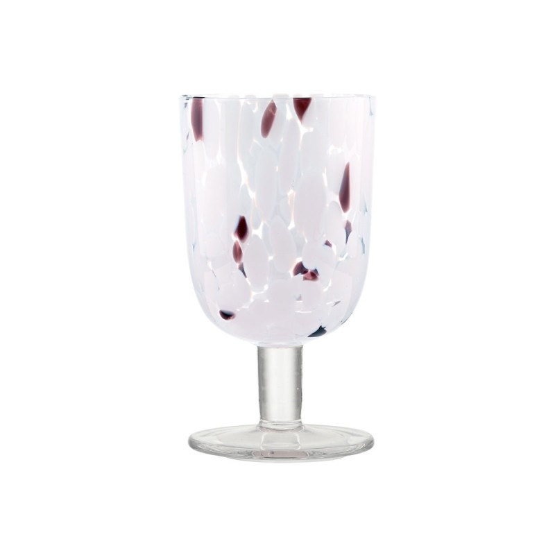 Estia ESTIA ΠΟΤΗΡΙ ΚΡΑΣΙΟΥ COLORBURST ΓΥΑΛΙΝΟ 380ml ΡΟΖ/ΜΟΒ ΣΕΤ 6ΤΕΜ.