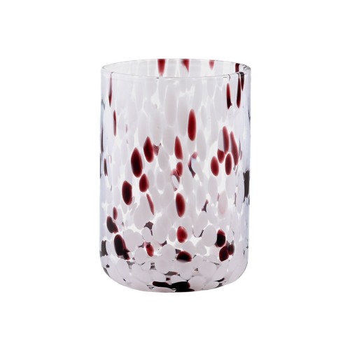 Estia ESTIA ΠΟΤΗΡΙ ΝΕΡΟΥ ΧΑΜΗΛΟ COLORBURST ΓΥΑΛΙΝΟ 360ml ΡΟΖ/ΜΟΒ ΣΕΤ 6ΤΕΜ.