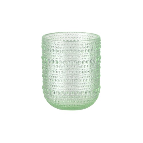 Estia ESTIA ΠΟΤΗΡΙ ΝΕΡΟΥ ΧΑΜΗΛΟ DOTS ΓΥΑΛΙΝΟ 273ml ΠΡΑΣΙΝΟ