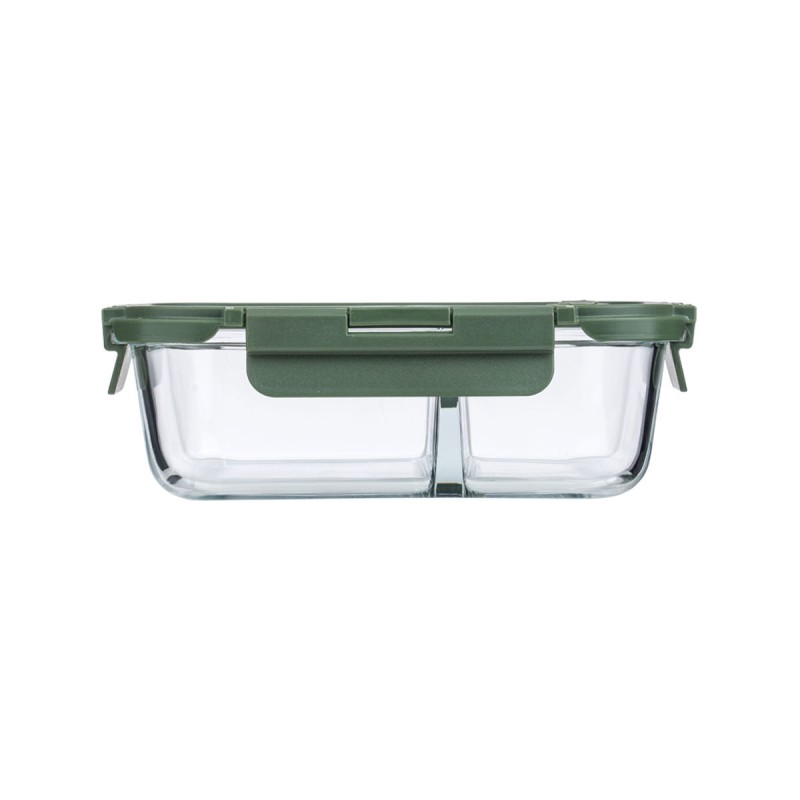 Estia ESTIA ΦΑΓΗΤΟΔΟΧΕΙΟ CLICK&SEAL 2 ΘΕΣΕΩΝ ΜΕ ΑΕΡΑΓΩΓΟ 1030ml OLIVE