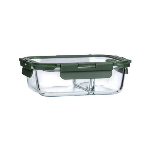 Estia ESTIA ΦΑΓΗΤΟΔΟΧΕΙΟ CLICK&SEAL 2 ΘΕΣΕΩΝ ΜΕ ΑΕΡΑΓΩΓΟ 1030ml OLIVE