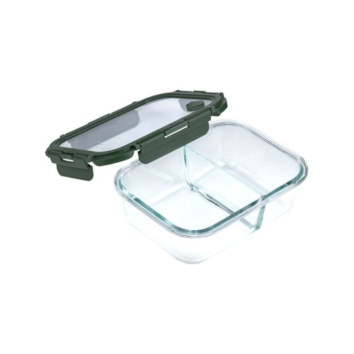 Estia ESTIA ΦΑΓΗΤΟΔΟΧΕΙΟ CLICK&SEAL 2 ΘΕΣΕΩΝ ΜΕ ΑΕΡΑΓΩΓΟ 1030ml OLIVE